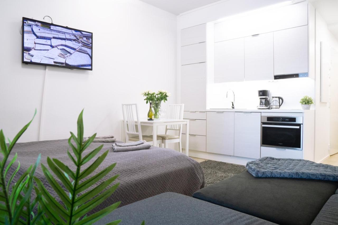 Culture center of Oulu studio Apartment Exterior foto