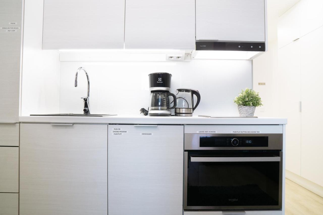 Culture center of Oulu studio Apartment Exterior foto